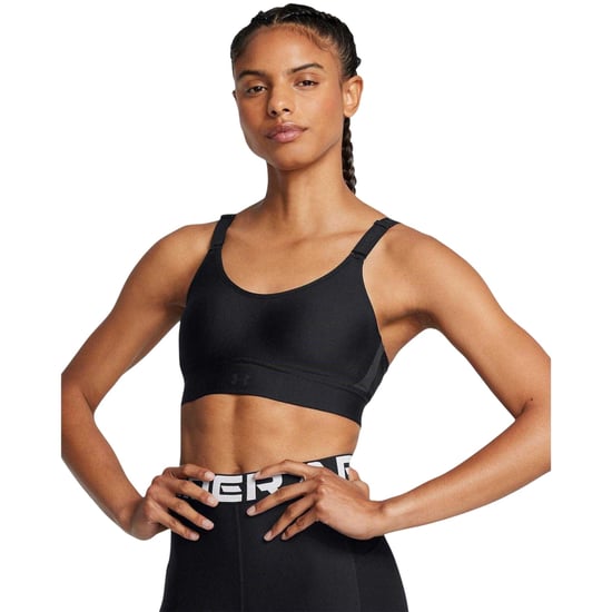 Under Armour Infinity-sportbeha voor dames, medium ondersteuning (Zwart) - Image 3