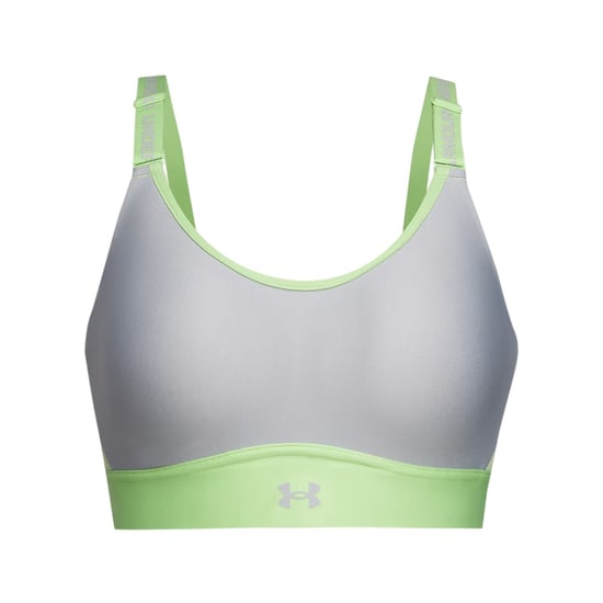 Under Armour Infinity-sportbeha voor dames, medium ondersteuning (Kalk) - Image 1