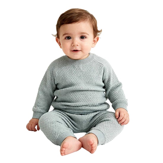 Jack Wills Baby-loungeset met pointille-motief (Babyblauw) - Image 1