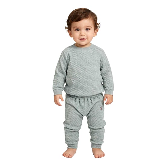 Jack Wills Baby-loungeset met pointille-motief (Babyblauw) - Image 5