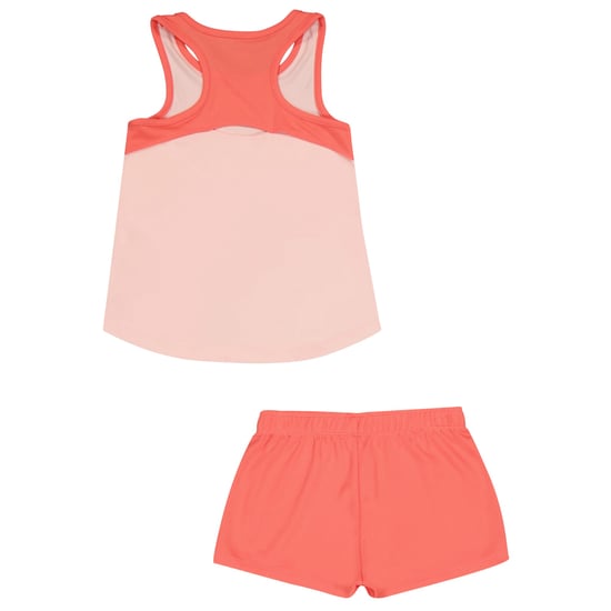 Nike Set bestaande uit een mouwloos mesh-topje en een korte broek voor meisjes (Koraal) - Image 2