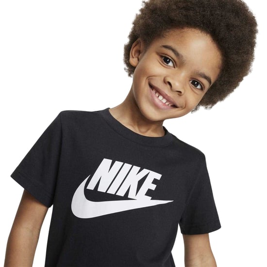 Nike Lifestyle-set met T-shirt en korte broek voor kinderen (Zwart) - Image 3