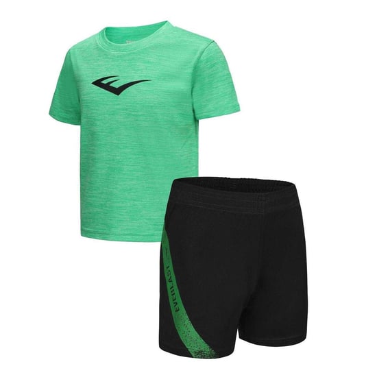 Everlast Set met T-shirt en korte broek met Flex-logo voor jongens (Hyper Groen) - Image 3