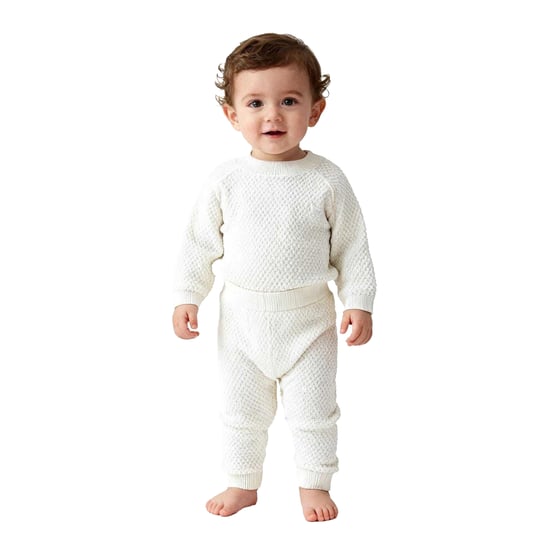 Jack Wills Baby-loungeset met pointille-motief (Gebroken wit) - Image 5