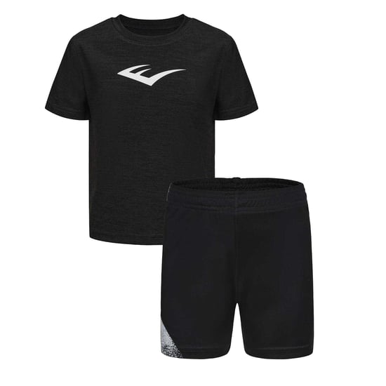 Everlast Set met T-shirt en korte broek met Flex-logo voor jongens (Zwart) - Image 1