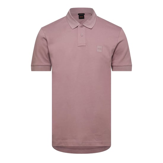 Men's Boss Hbo Passenger Premium Design Polo Shirt in Pastel Purple - Image 1