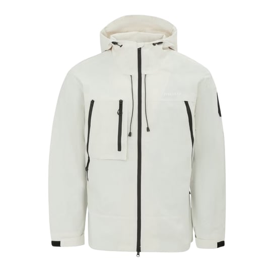 Firetrap Heren Winddichte Hooded Windbreaker (Wit) - Image 1