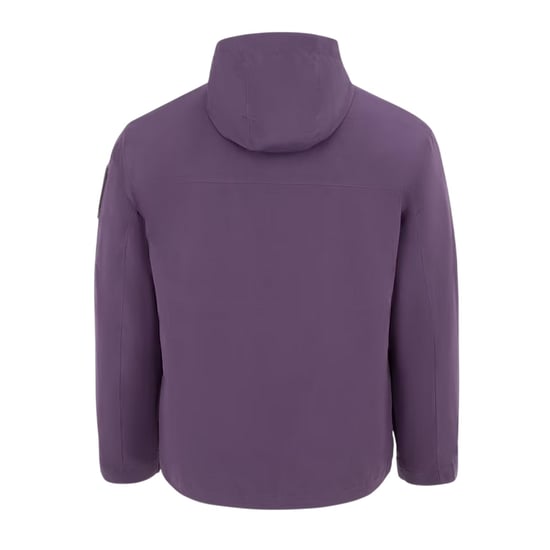 Firetrap Heren Winddichte Gewatteerde Windbreaker (Paars) - Image 2