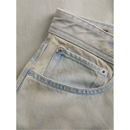 Jack And Jones Herenjeans met wijd uitlopende pijpen en een relaxte pasvorm (Blauwe Denim) - Image 3