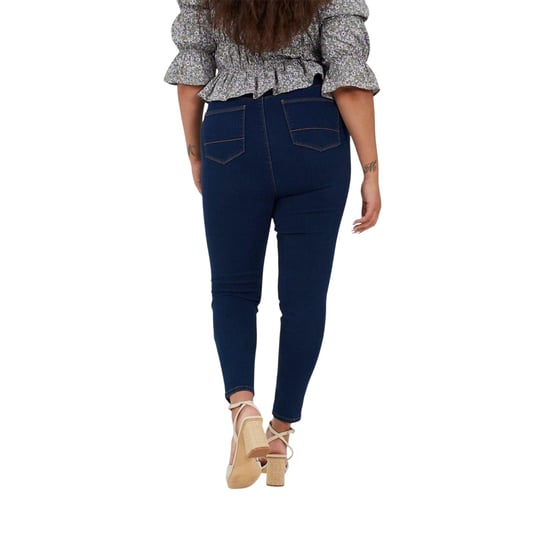 Brave Soul Dames/Dames High Rise Skinny Jeans (Lichtblauw) - Image 3