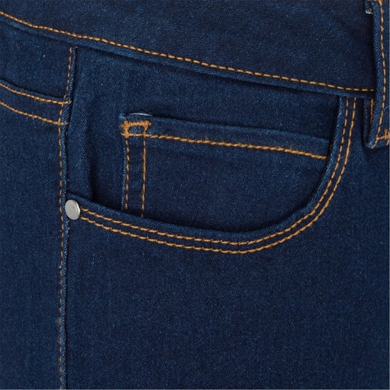 Firetrap Skinny jeans voor dames met middelhoge taille (Marine) - Image 5