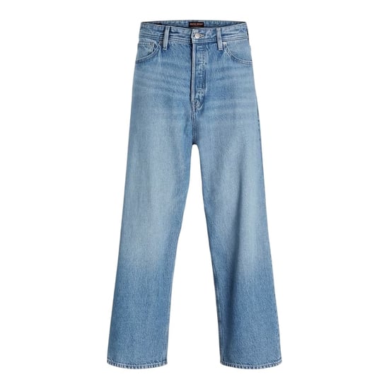 Jack And Jones Heren 192 Denim Hoge Taille Baggy Jeans (Blauwe Denim) - Image 1