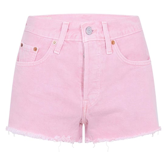 Levi's Dames 501 Original Denim Shorts (Roze) - Image 2
