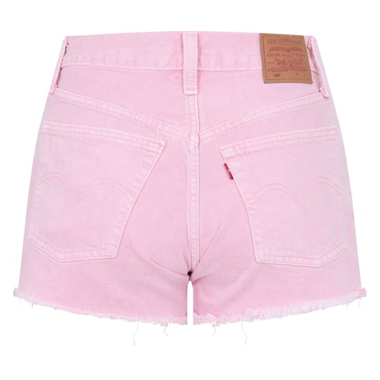 Levi's Dames 501 Original Denim Shorts (Roze) - Image 3