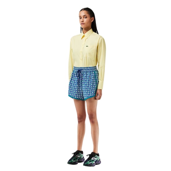 Lacoste Dames-shorts met geometrisch patroon (Veelkleurig) - Image 4