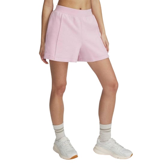 Under Armour Dames/Dames Fleece Shorts (Roze) - Image 1