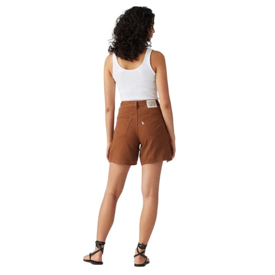 Levis Dames/Dames Denim Shorts (Bruin) - Image 2