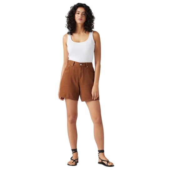 Levis Dames/Dames Denim Shorts (Bruin) - Image 4