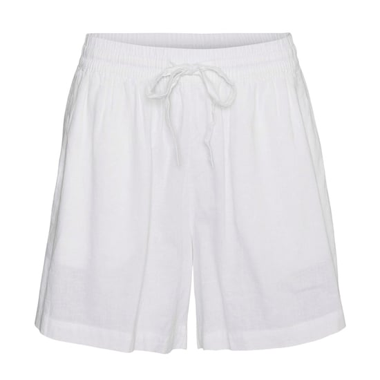 Vero Moda Dames Linn Woven Relaxed Fit Shorts (Sneeuwwit) - Image 1