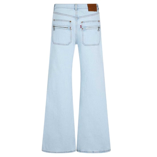 Levis Ribcage-jeans voor dames (Blauw) - Image 2