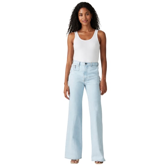 Levis Ribcage-jeans voor dames (Blauw) - Image 4