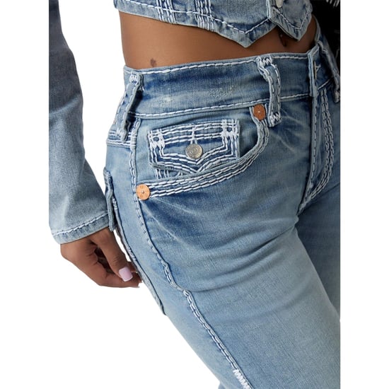 True Religion Ricki Rlxd-jeans voor dames, in relaxed fit (Horizon) - Image 3