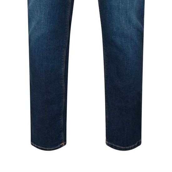 Boss Mannenjeans Maine3, taps toelopend, van denim (Marine) - Image 3