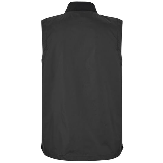 Luke 1977 Heren Tech Logo Gilet (Jet Black) - Image 2