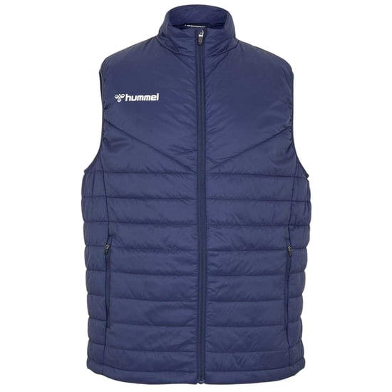 Hummel Heren Gequilt Logo Gilet (Marineblauw) - Image 1