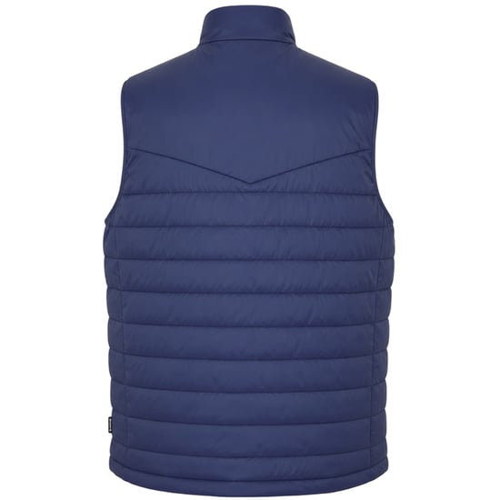 Hummel Heren Gequilt Logo Gilet (Marineblauw) - Image 2