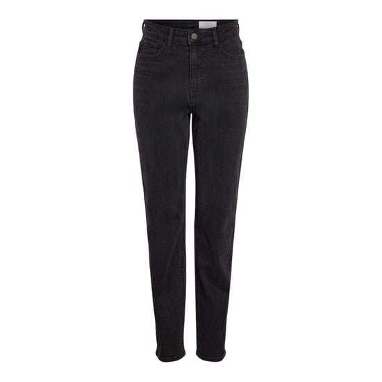 Noisy May Dames/Dames Hoge Taille Mamma Jeans (Zwarte denim) - Image 2