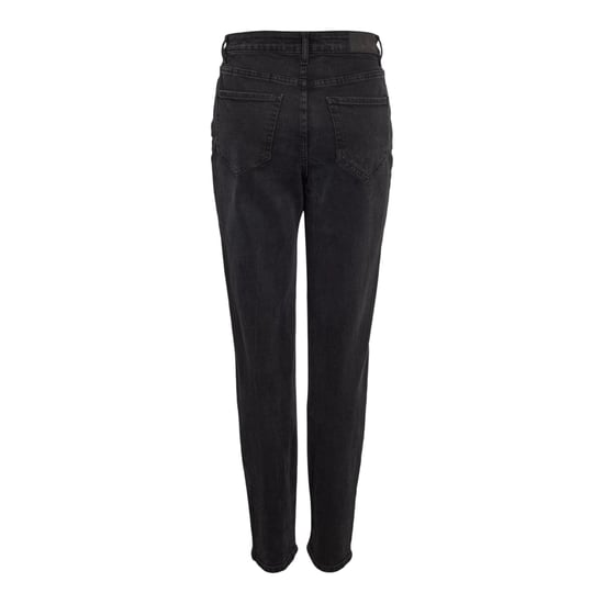 Noisy May Dames/Dames Hoge Taille Mamma Jeans (Zwarte denim) - Image 3