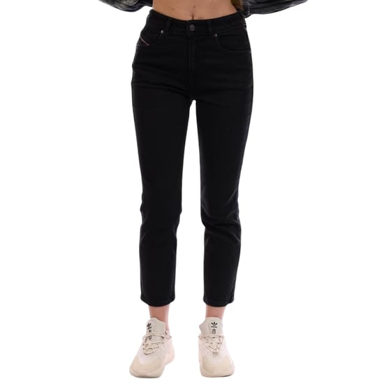Diesel Dames/Dames 5 Pockets Straight Leg Jeans (Zwart/Grijs/Denim) - Image 5