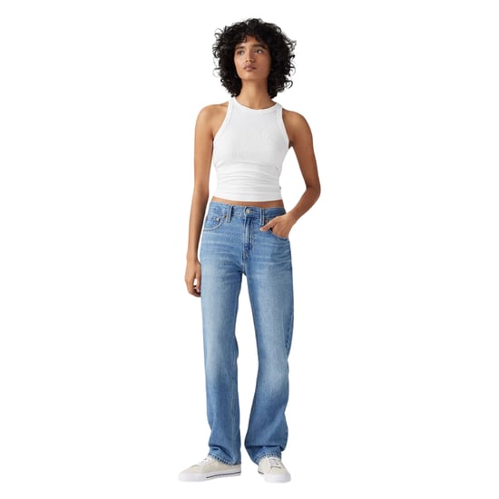 Levis Damesjeans met lage taille en rechte pijpen uit de Pro-collectie (Blauw) - Image 1