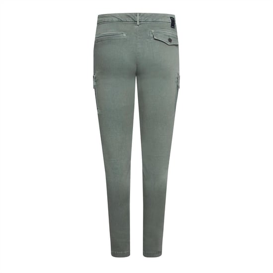Replay Slim-fit jeans van katoenmix voor dames (Groen) - Image 2