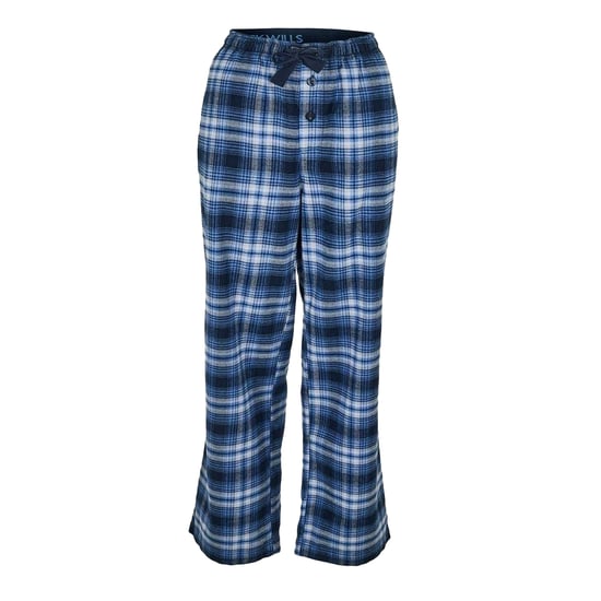Jack Wills Heren Flanellen Plaid Relaxed Fit Pyjamabroek (Middernacht marine) - Image 1