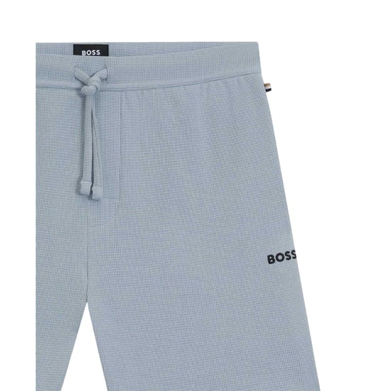 Boss Korte Wafel Pyjama Heren (Blauw) - Image 4
