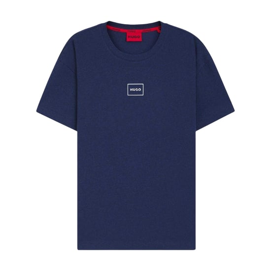 Hugo Laze-pyjamashirt met korte mouwen voor heren (Blauw) - Image 1