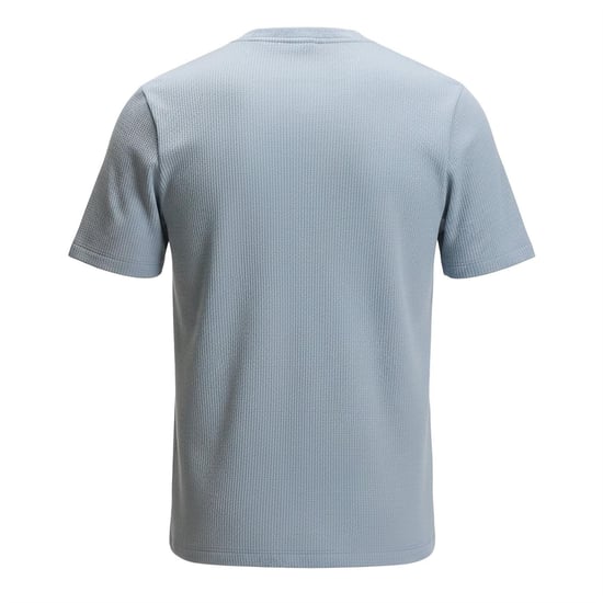 Boss Wafelpyjama-top voor heren (Blauw) - Image 3