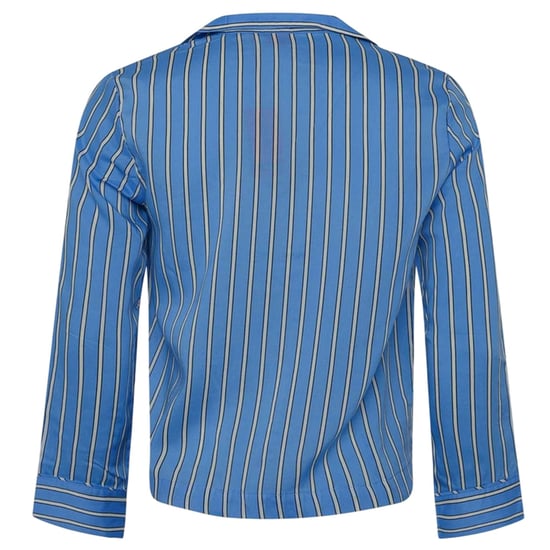 Hugo Pyjamatop met logo voor dames (Blauw) - Image 2