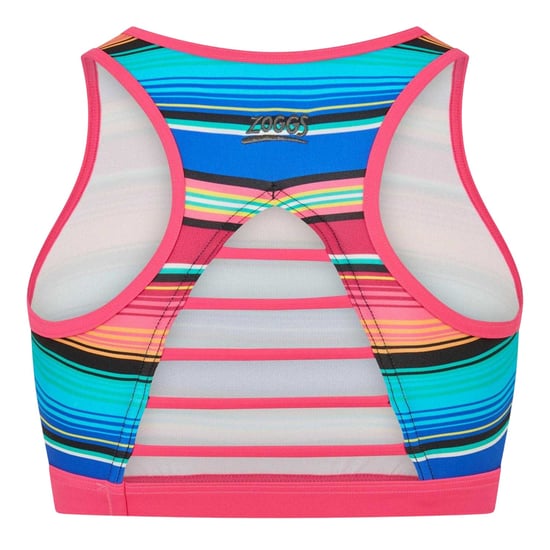 Zoggs Gestreepte crop-top voor dames (Veelkleurig) - Image 3