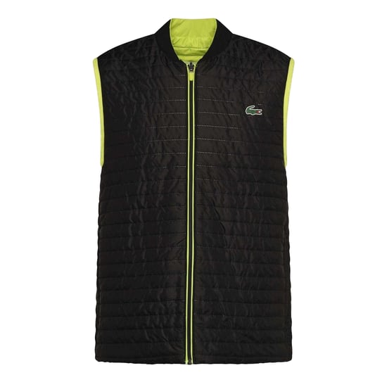 Lacoste Heren Omkeerbaar Gilet (Zwart) - Image 2
