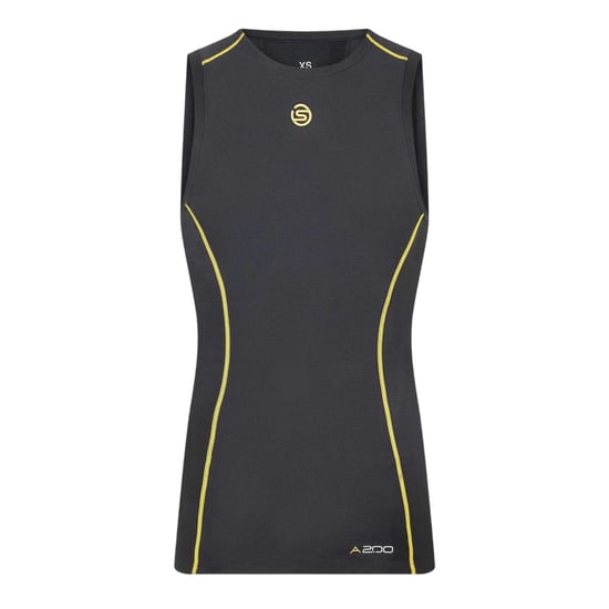 Skins Heren A200 Contrast-vest (Zwart) - Image 1