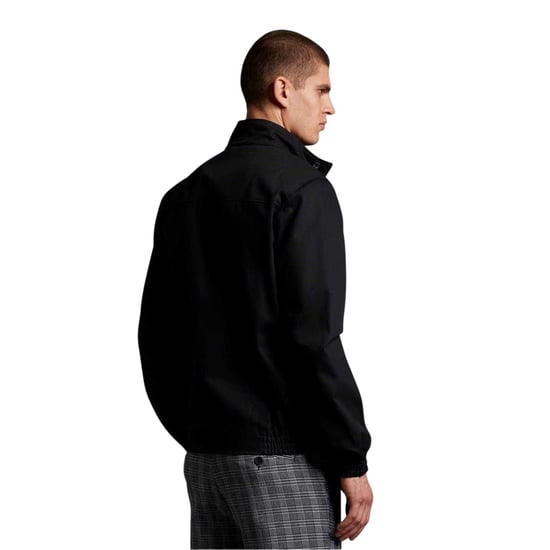 Lyle & Scott Heren Harrington Jas (Zwart) - Image 2