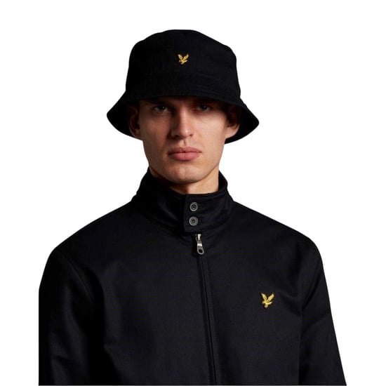 Lyle & Scott Heren Harrington Jas (Zwart) - Image 3