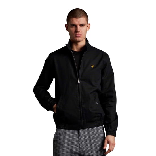 Lyle & Scott Heren Harrington Jas (Zwart) - Image 4