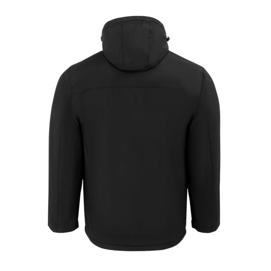 Gelert Heren Effen Hooded Regular Parka (Zwart) - Image 2