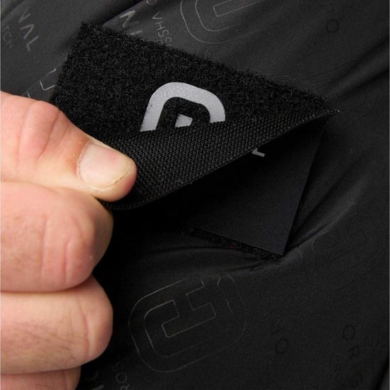 Crosshatch Heren Polyester Gequilt Jacket (Zwart) - Image 4
