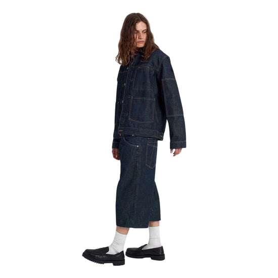 The Ragged Priest Heren Control Relaxed Fit Denim Jas (Blauw) - Image 4