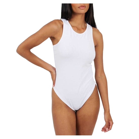Brave Soul Dames/Dames Jersey Body (Wit) - Image 2